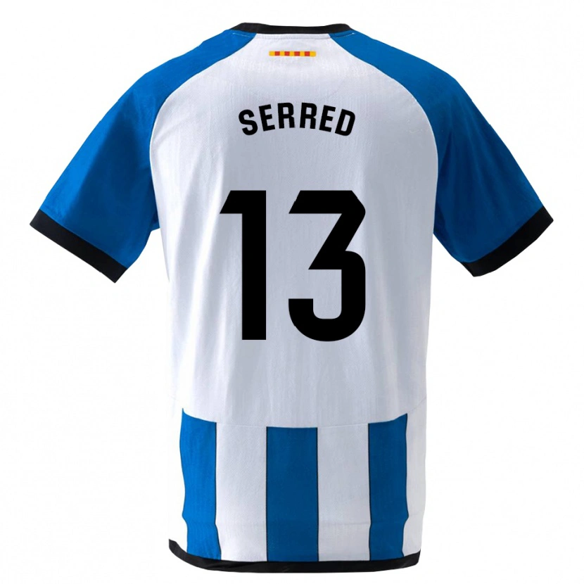 Danxen Kinder Llorenç Serred #13 Königsblau Weiß Heimtrikot Trikot 2026/27 T-Shirt