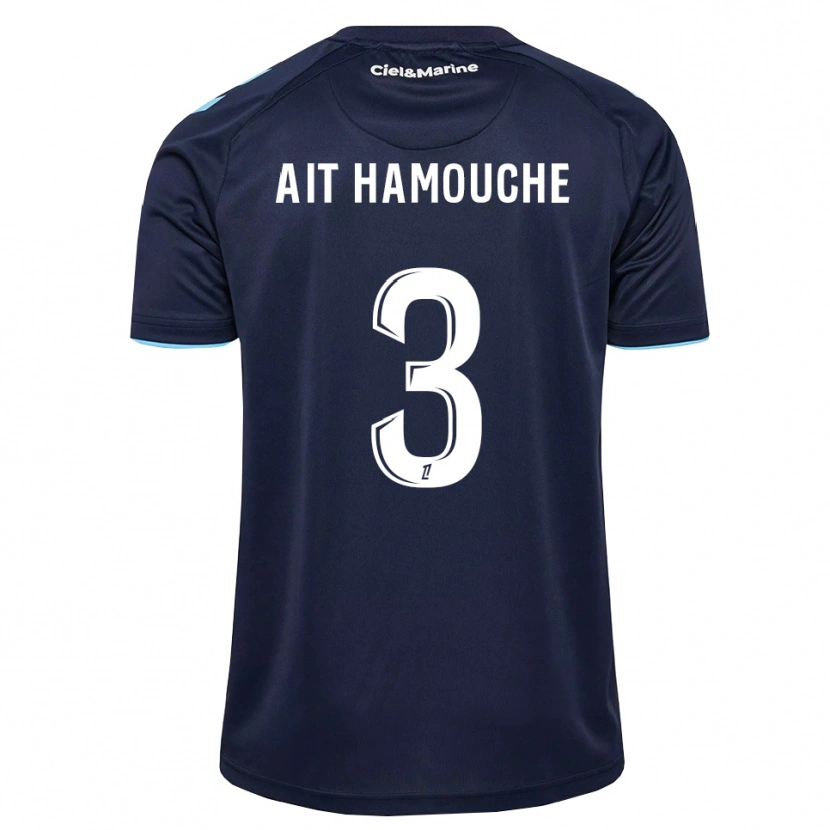 Danxen Kinder Massyl Ait Hamouche #3 Kornblumenblau Mitternachtsblau Heimtrikot Trikot 2026/27 T-Shirt