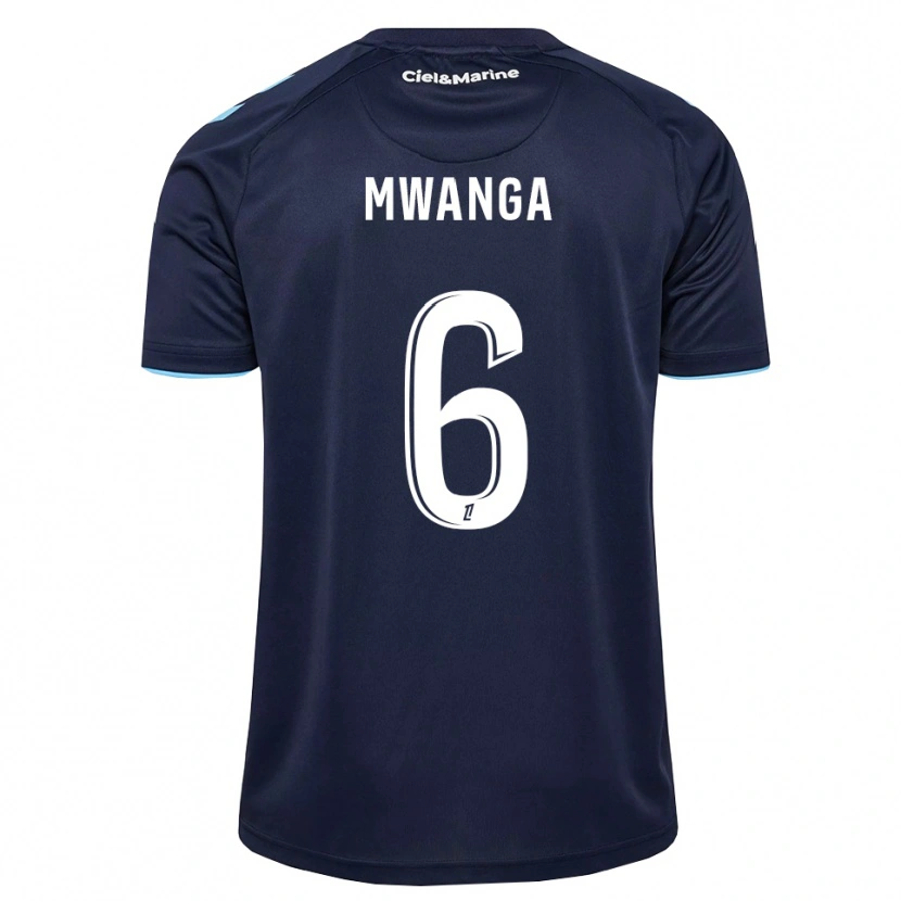 Danxen Kinder Junior Mwanga #6 Kornblumenblau Mitternachtsblau Heimtrikot Trikot 2026/27 T-Shirt