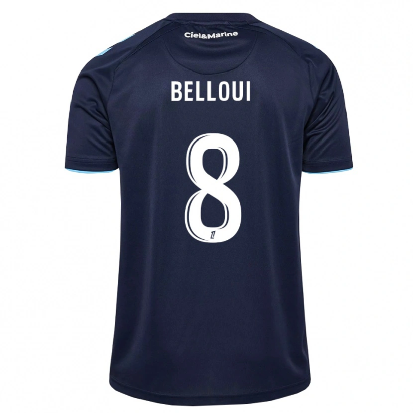 Danxen Kinder Ilyan Belloui #8 Kornblumenblau Mitternachtsblau Heimtrikot Trikot 2026/27 T-Shirt
