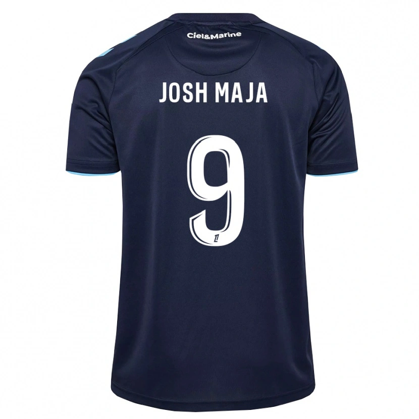 Danxen Kinder Josh Maja #9 Kornblumenblau Mitternachtsblau Heimtrikot Trikot 2026/27 T-Shirt