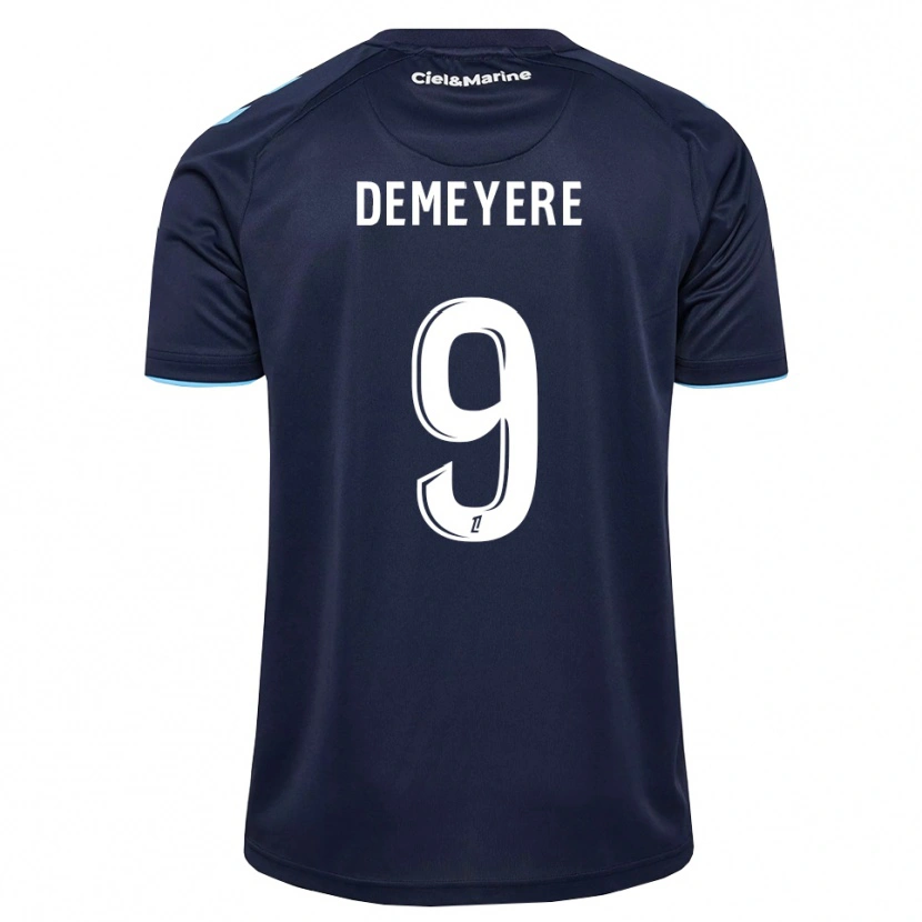 Danxen Kinder Silke Demeyere #9 Kornblumenblau Mitternachtsblau Heimtrikot Trikot 2026/27 T-Shirt