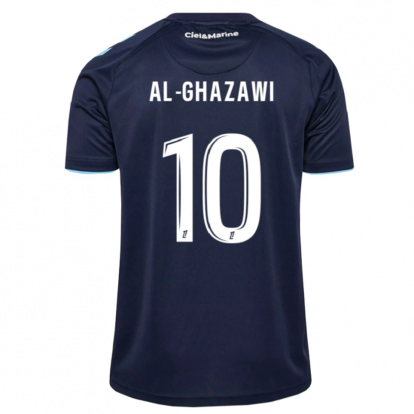 Danxen Kinder Zayn Al-Ghazawi #10 Kornblumenblau Mitternachtsblau Heimtrikot Trikot 2026/27 T-Shirt