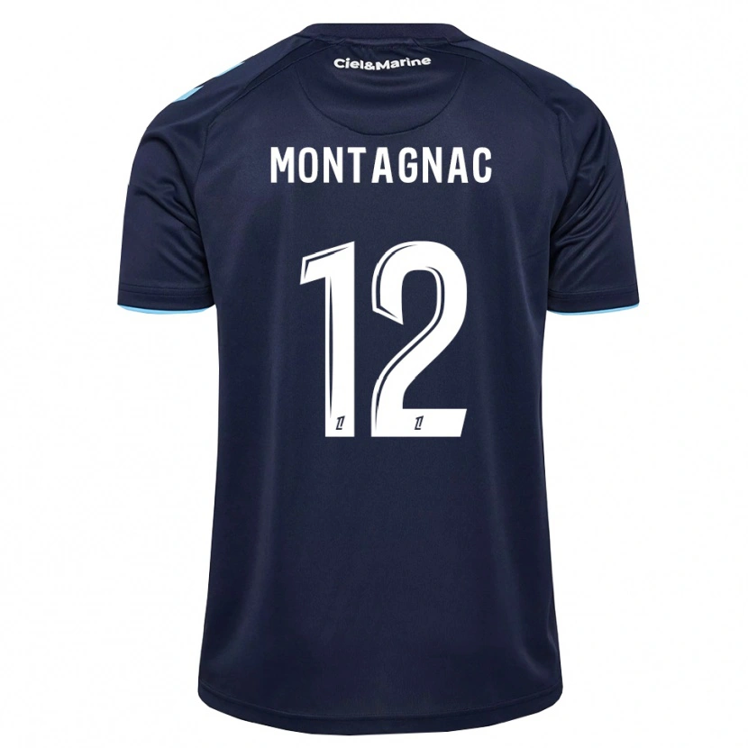 Danxen Kinder Alexandre Montagnac #12 Kornblumenblau Mitternachtsblau Heimtrikot Trikot 2026/27 T-Shirt