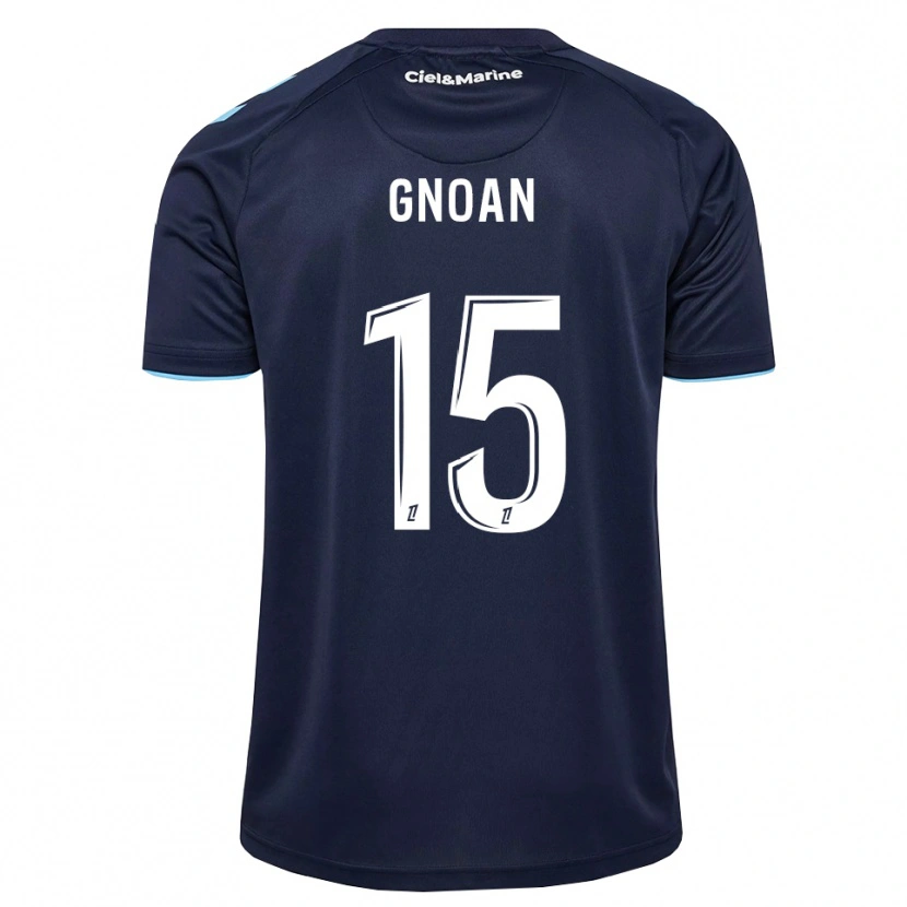Danxen Kinder Ebroni Gnoan #15 Kornblumenblau Mitternachtsblau Heimtrikot Trikot 2026/27 T-Shirt
