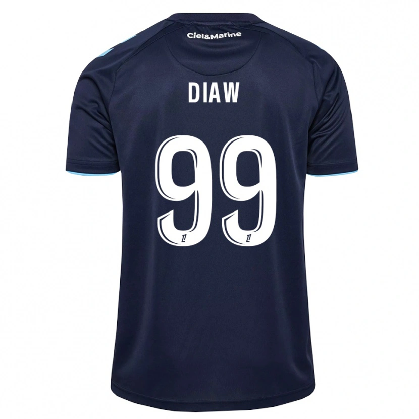 Danxen Kinder Mory Diaw #99 Kornblumenblau Mitternachtsblau Heimtrikot Trikot 2026/27 T-Shirt