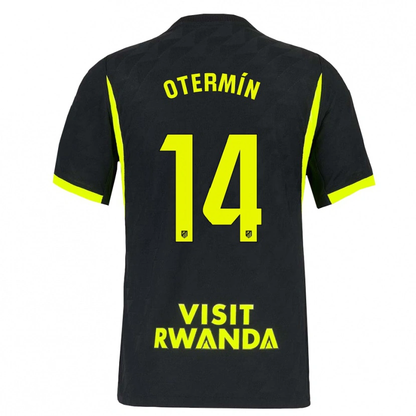Danxen Kinder Rosa Otermín #14 Hellgrün Schwarz Auswärtstrikot Trikot 2026/27 T-Shirt