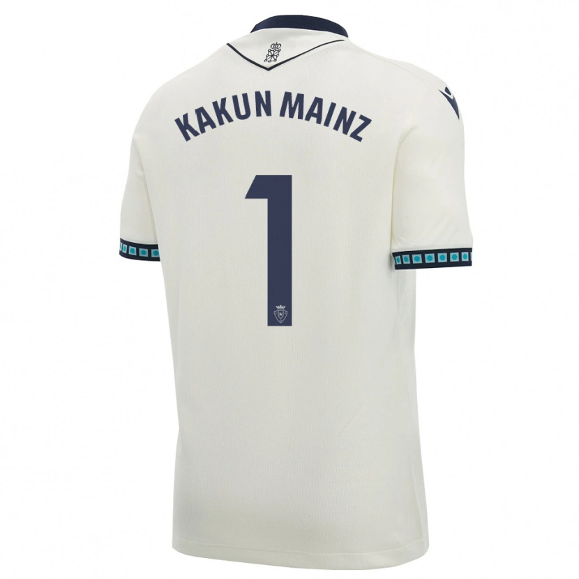 Danxen Kinder Kakun Mainz #1 Weiß Schwarz Hellblau Auswärtstrikot Trikot 2026/27 T-Shirt