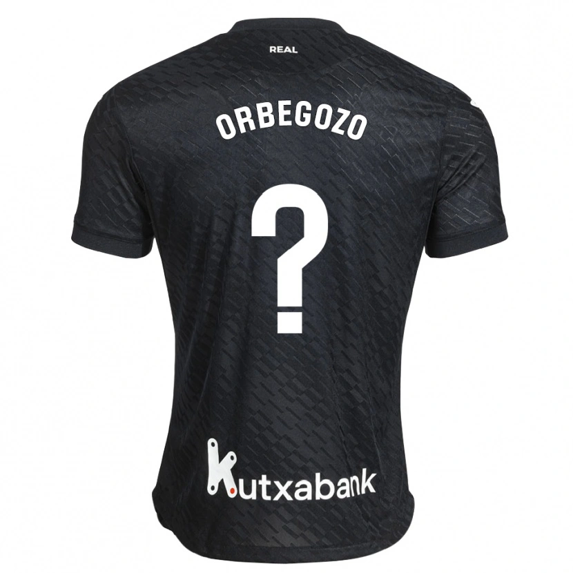 Danxen Kinder Oihan Orbegozo #0 Schwarz Weiß Auswärtstrikot Trikot 2026/27 T-Shirt