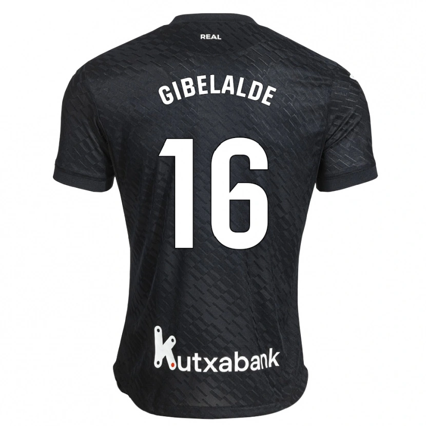 Danxen Kinder Manex Gibelalde #16 Schwarz Weiß Auswärtstrikot Trikot 2026/27 T-Shirt