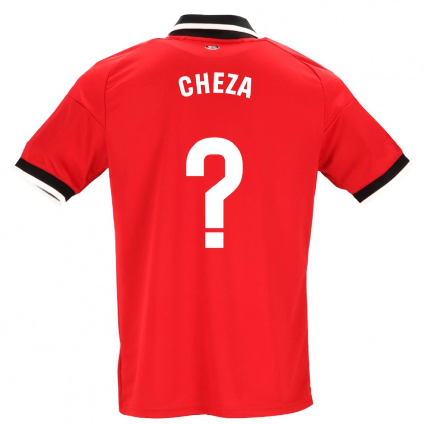 Danxen Kinder María Echezarreta #0 Schwarz Weiß Rot Auswärtstrikot Trikot 2026/27 T-Shirt