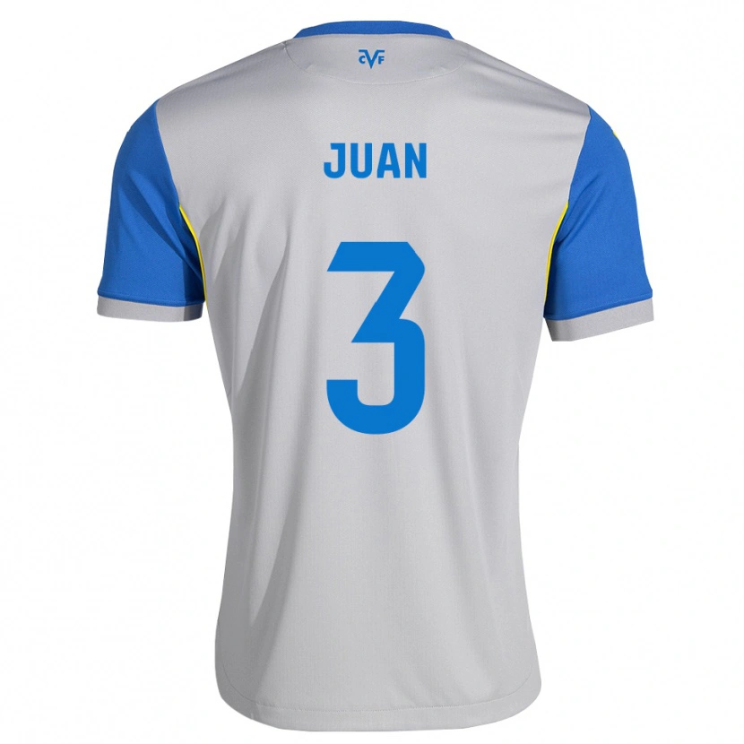 Danxen Kinder Sergi Juan #3 Dodgerblau Grau Auswärtstrikot Trikot 2026/27 T-Shirt