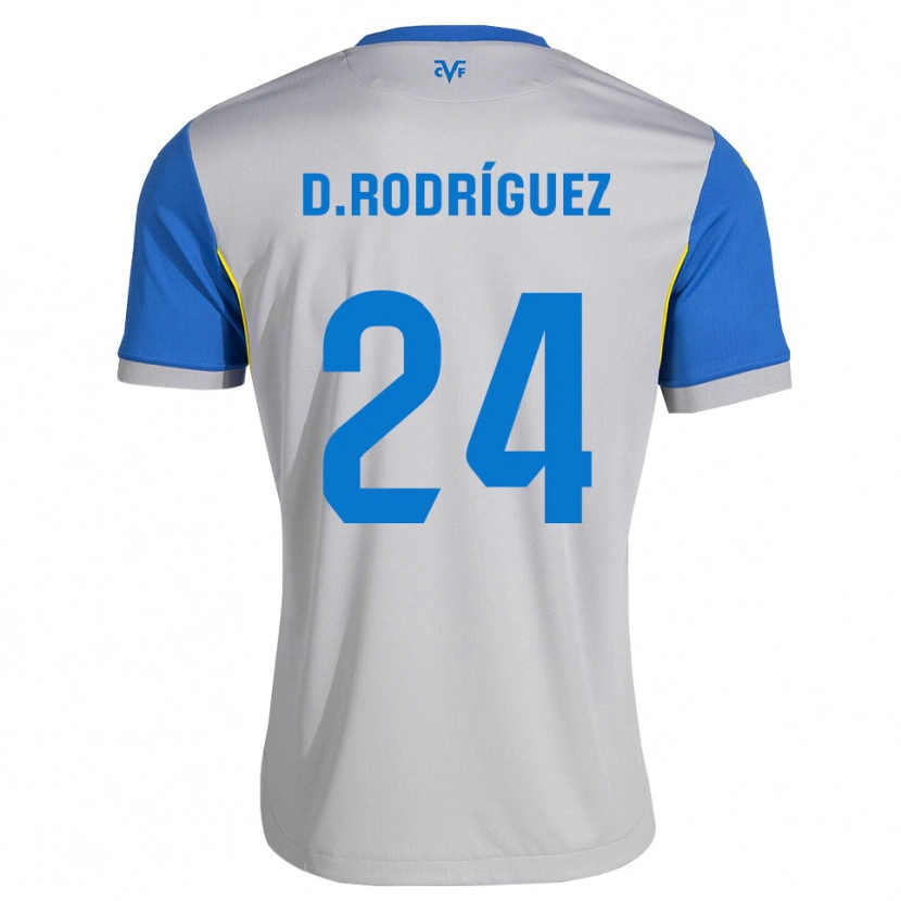 Danxen Kinder Patas #24 Dodgerblau Grau Auswärtstrikot Trikot 2026/27 T-Shirt