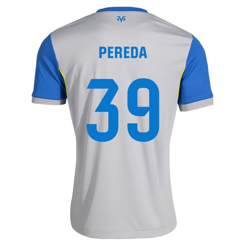 Danxen Kinder Pablo Pereda #39 Dodgerblau Grau Auswärtstrikot Trikot 2026/27 T-Shirt