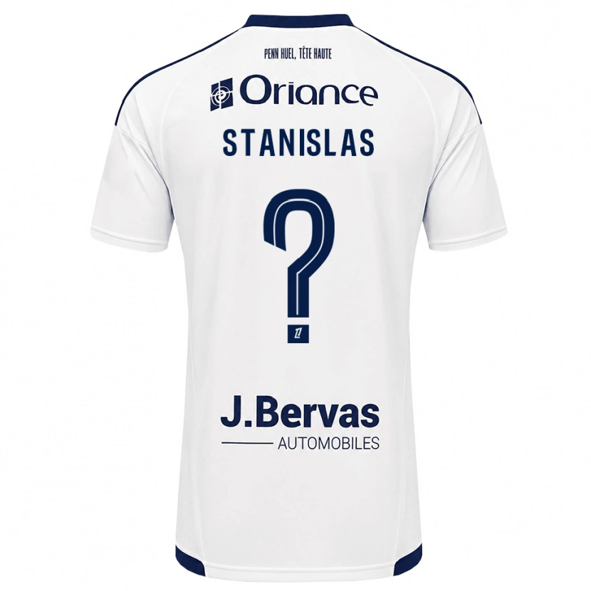 Danxen Kinder Lohys Stanislas #0 Marineweiß Auswärtstrikot Trikot 2026/27 T-Shirt
