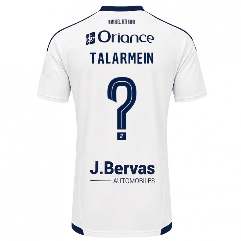 Danxen Kinder Manon Talarmein #0 Marineweiß Auswärtstrikot Trikot 2026/27 T-Shirt