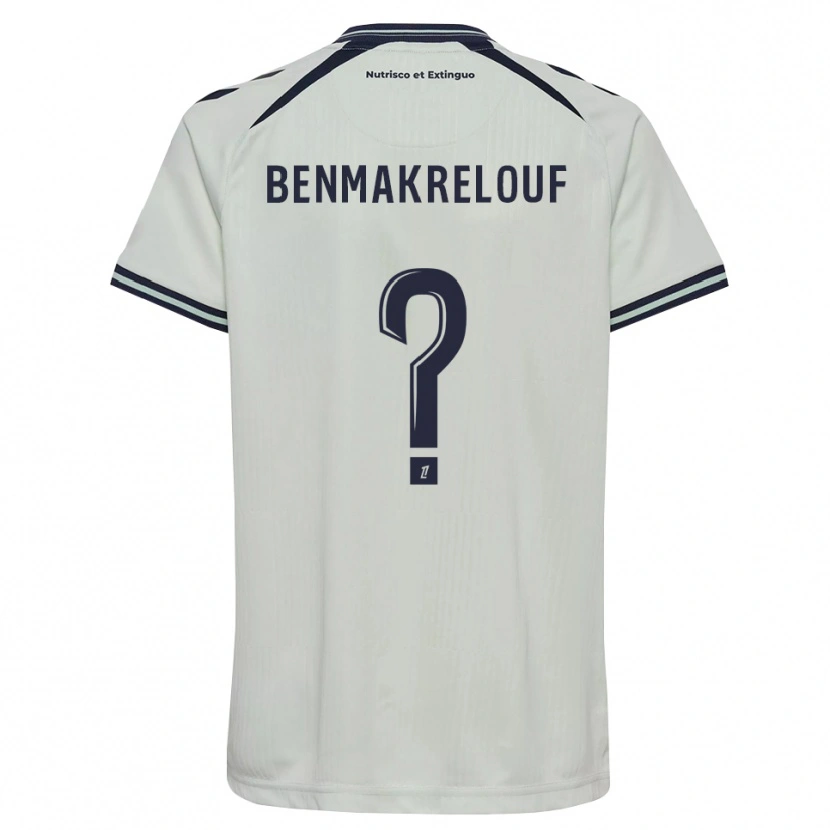 Danxen Kinder Kwider Benmakrelouf #0 Mitternachtsblau Weiß Auswärtstrikot Trikot 2026/27 T-Shirt
