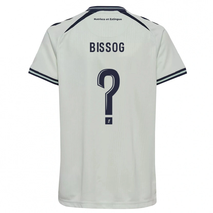 Danxen Kinder Samory Bissog #0 Mitternachtsblau Weiß Auswärtstrikot Trikot 2026/27 T-Shirt