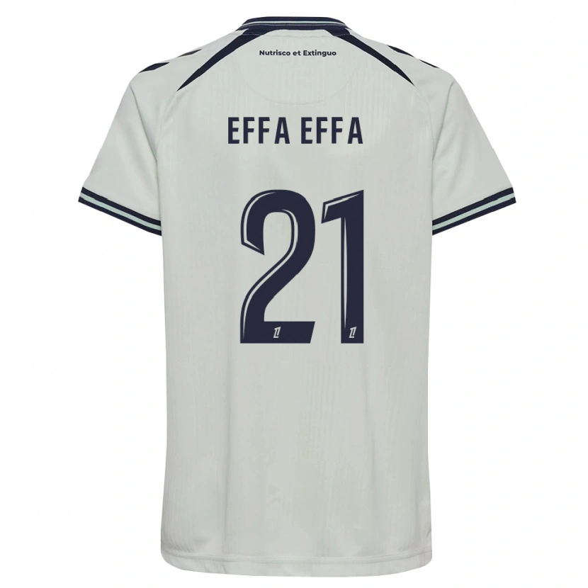Danxen Kinder Chancelle Effa Effa #21 Mitternachtsblau Weiß Auswärtstrikot Trikot 2026/27 T-Shirt