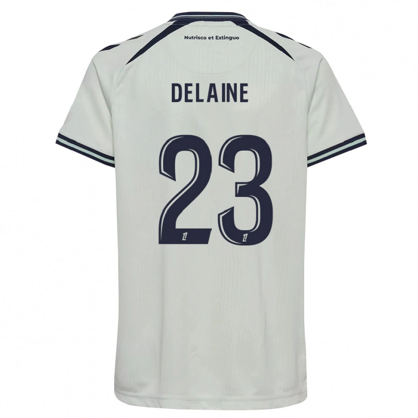 Danxen Kinder Thomas Delaine #23 Mitternachtsblau Weiß Auswärtstrikot Trikot 2026/27 T-Shirt