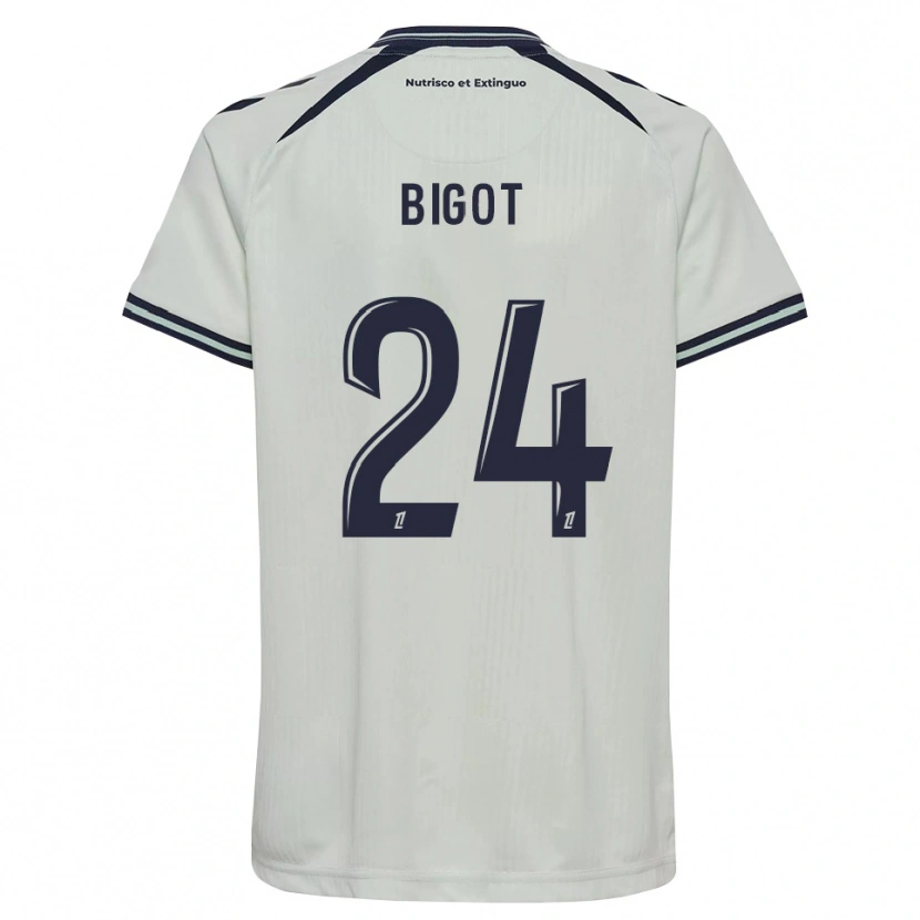 Danxen Kinder Maureen Bigot #24 Mitternachtsblau Weiß Auswärtstrikot Trikot 2026/27 T-Shirt