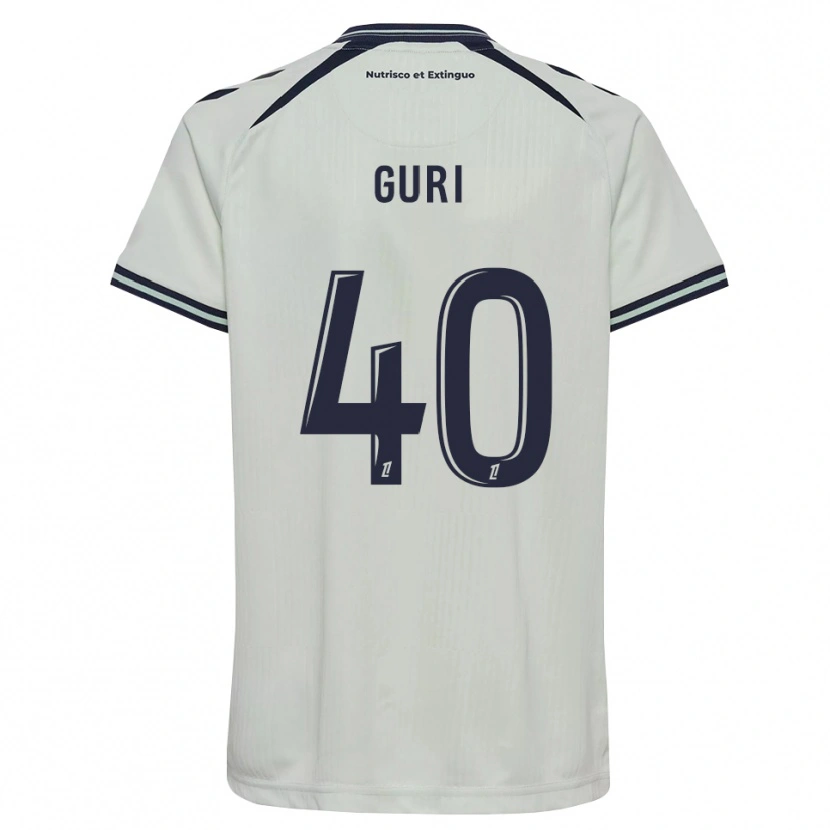 Danxen Kinder Gabriel Guri #40 Mitternachtsblau Weiß Auswärtstrikot Trikot 2026/27 T-Shirt