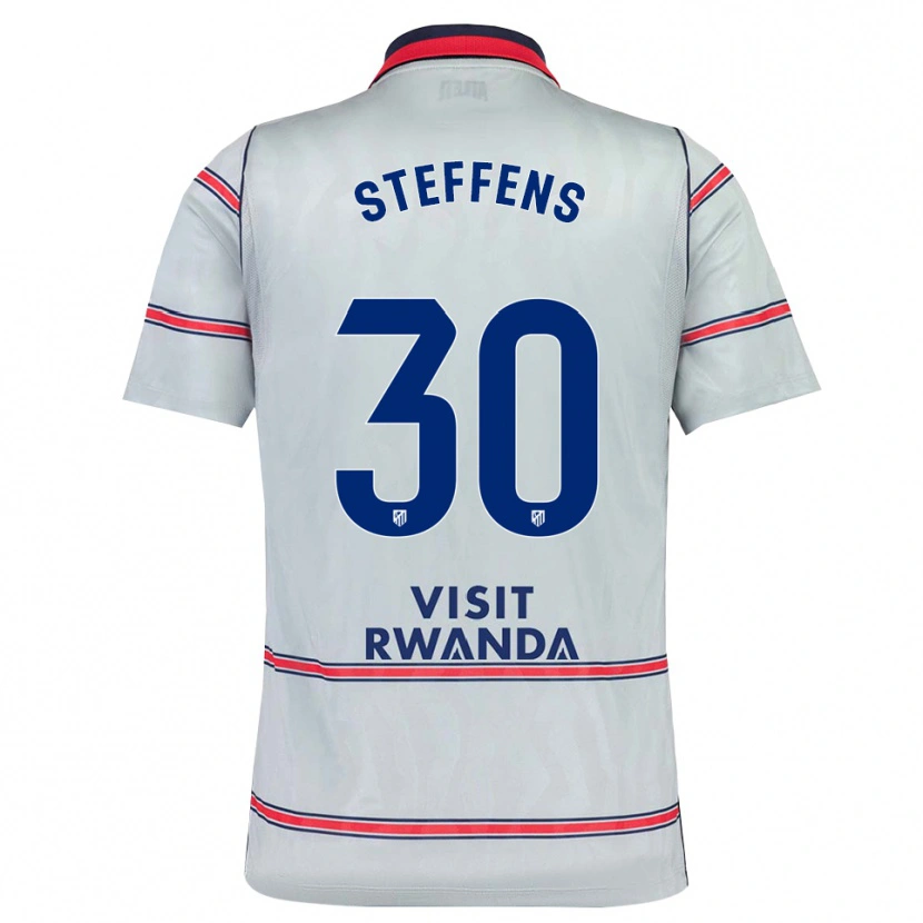 Danxen Kinder Serva #30 Grau Rot Marineblau Ausweichtrikot Trikot 2026/27 T-Shirt