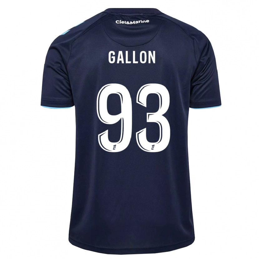Danxen Kinder Gauthier Gallon #93 Kornblumenblau Mitternachtsblau Heimtrikot Trikot 2026/27 T-Shirt