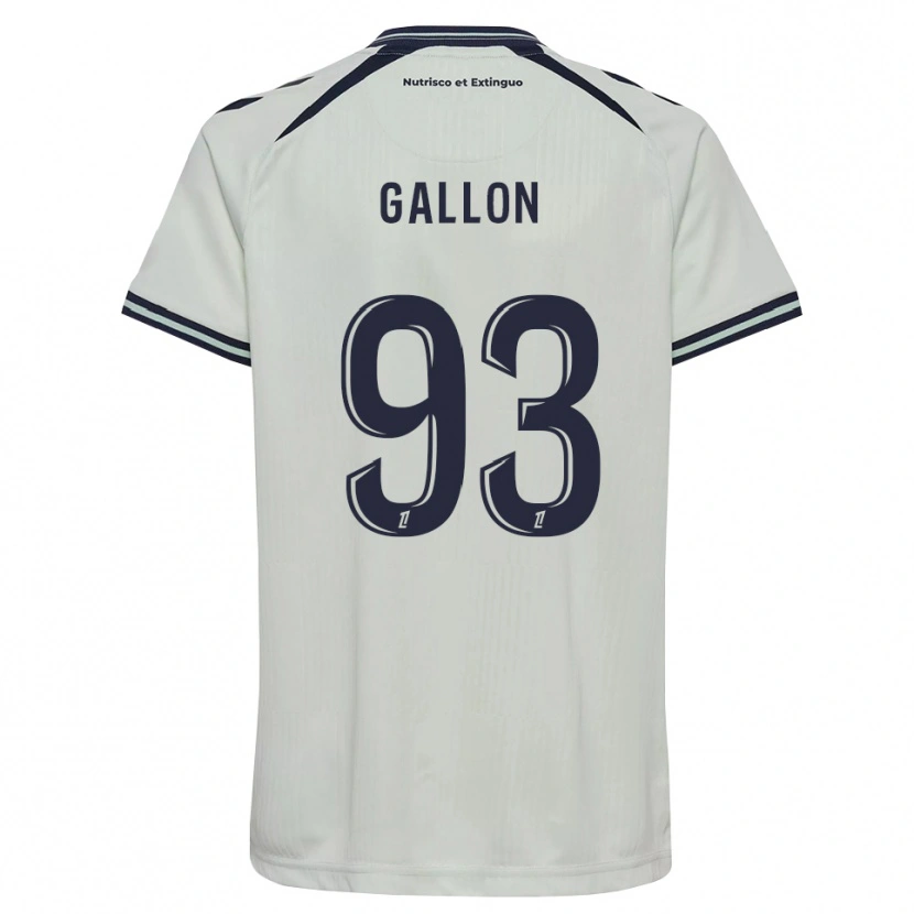 Danxen Kinder Gauthier Gallon #93 Mitternachtsblau Weiß Auswärtstrikot Trikot 2026/27 T-Shirt