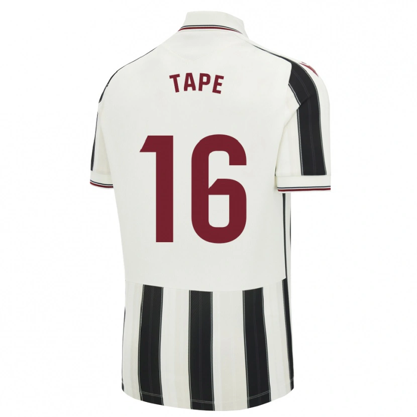 Danxen Kinder Axel Tape #16 Schwarz Weiß Rot Auswärtstrikot Trikot 2026/27 T-Shirt