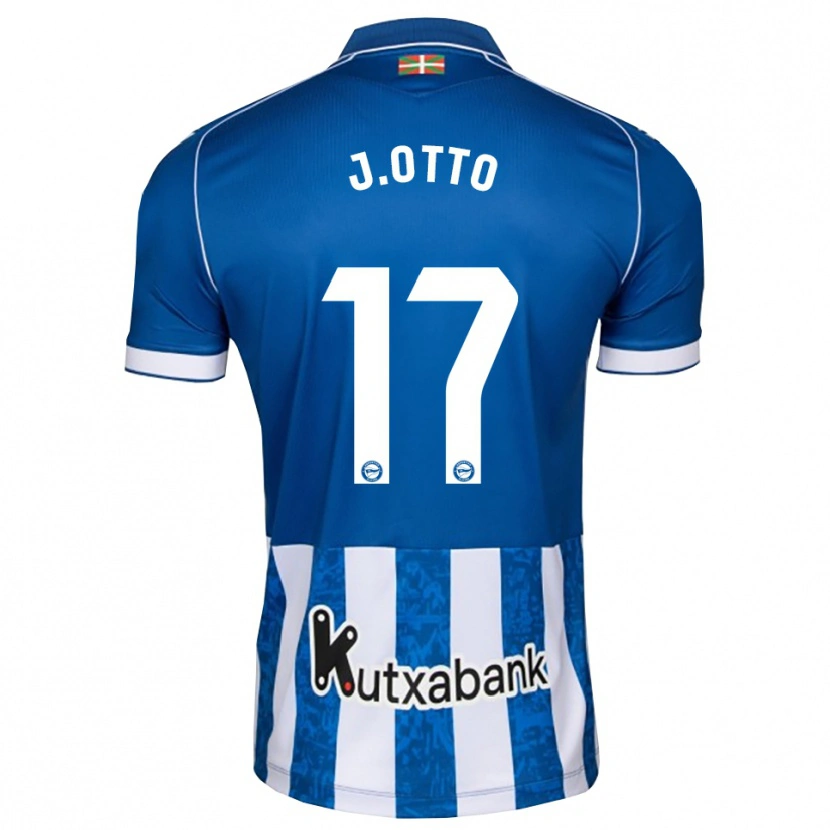 Danxen Herren Jonny Otto #17 Blau Weiß Schwarz Heimtrikot Trikot 2026/27 T-Shirt