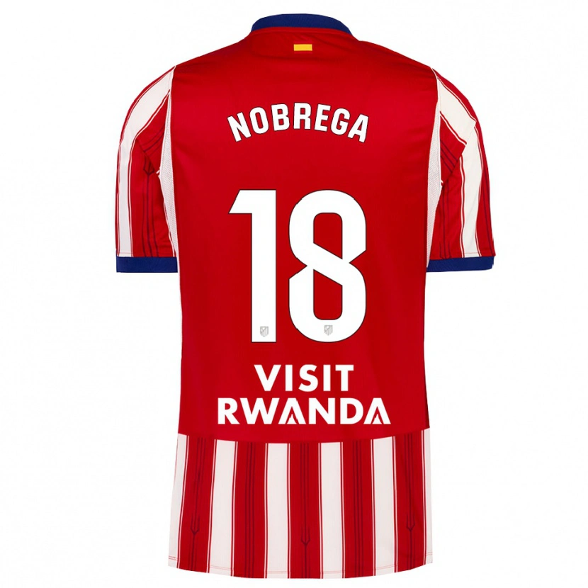Danxen Herren Abraham Nobrega #18 Königsblau Rot Weiß Heimtrikot Trikot 2026/27 T-Shirt