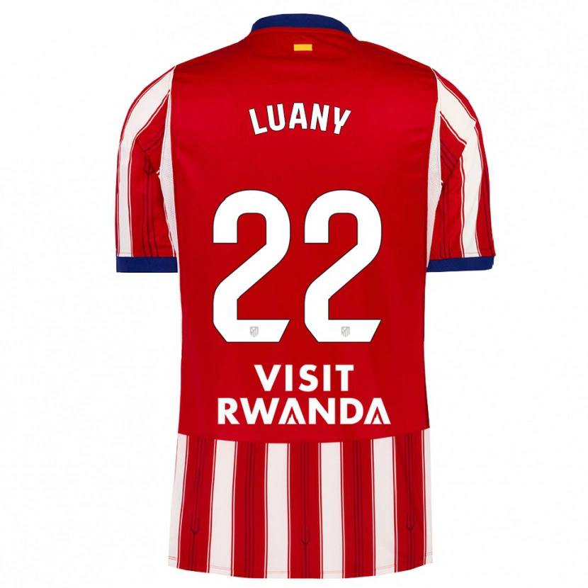 Danxen Herren Luany Vitória Da Silva Rosa #22 Königsblau Rot Weiß Heimtrikot Trikot 2026/27 T-Shirt