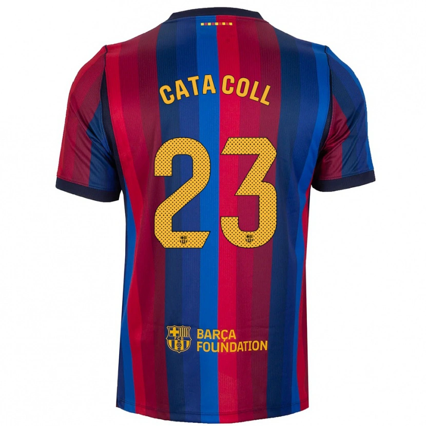 Danxen Herren Cata Coll #23 Königsblau Rot Gelb Heimtrikot Trikot 2026/27 T-Shirt
