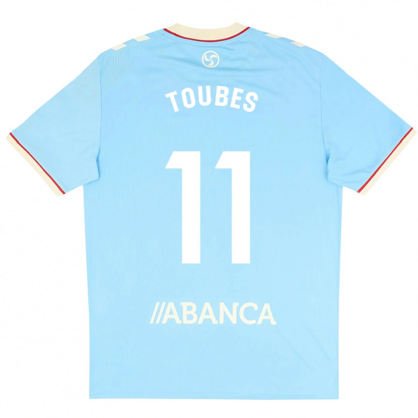 Danxen Herren Ana Toubes #11 Himmelblau Weiß Rot Heimtrikot Trikot 2026/27 T-Shirt