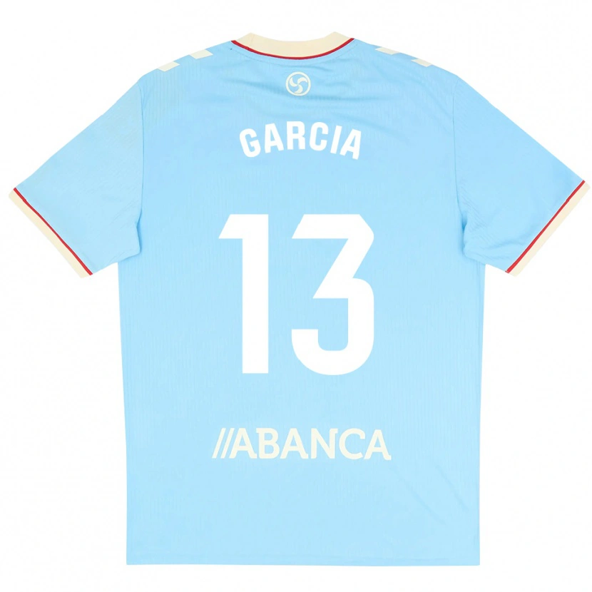 Danxen Herren Raul Garcia #13 Himmelblau Weiß Rot Heimtrikot Trikot 2026/27 T-Shirt