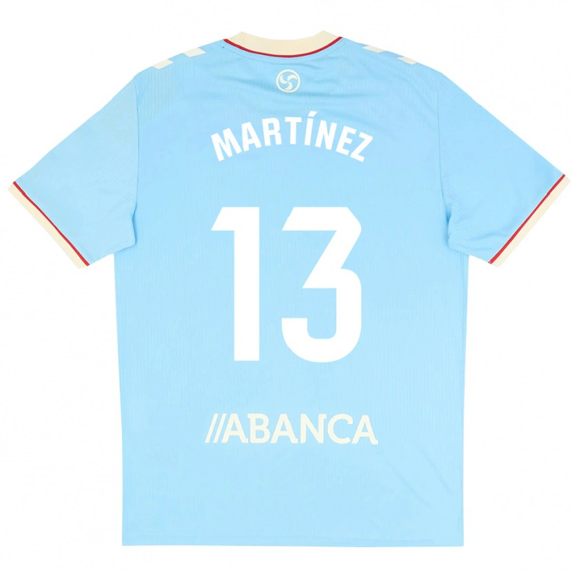Danxen Herren Naiara Martínez #13 Himmelblau Weiß Rot Heimtrikot Trikot 2026/27 T-Shirt