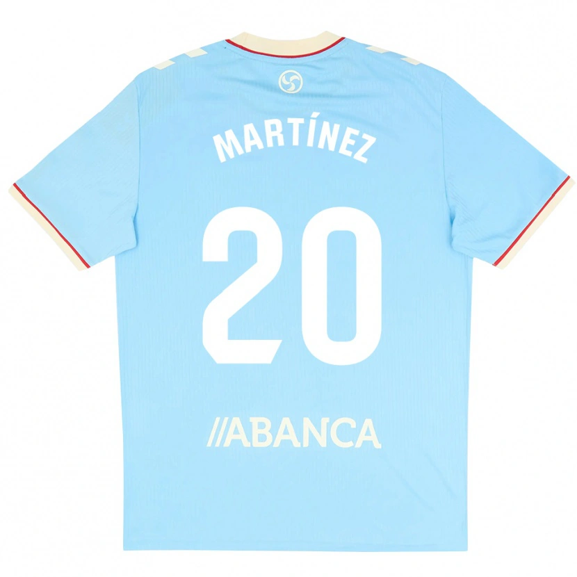 Danxen Herren Lara Martínez #20 Himmelblau Weiß Rot Heimtrikot Trikot 2026/27 T-Shirt
