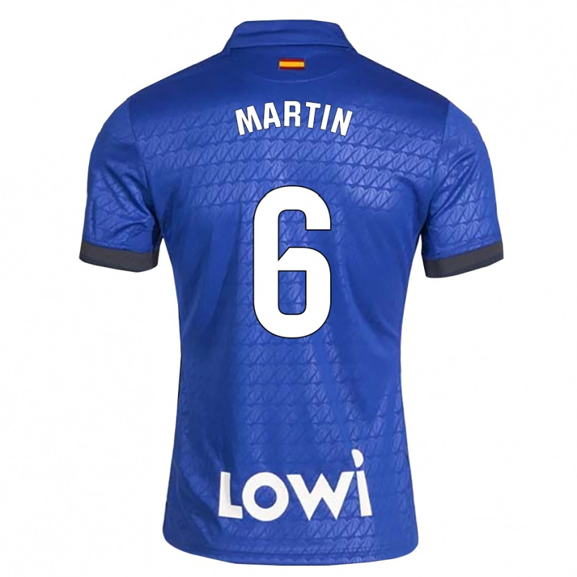 Danxen Herren Mario Martín #6 Blau Weiß Schwarz Heimtrikot Trikot 2026/27 T-Shirt
