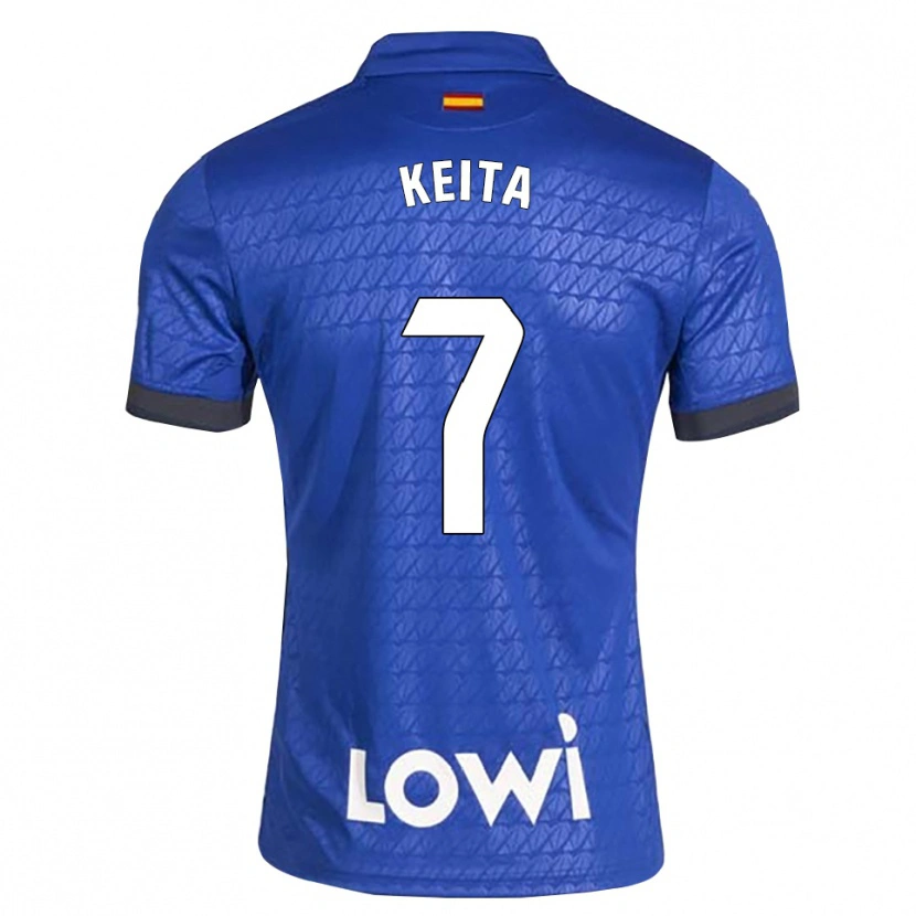 Danxen Herren Abdoulaye Keita #7 Blau Weiß Schwarz Heimtrikot Trikot 2026/27 T-Shirt
