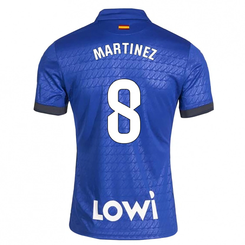 Danxen Herren Jesús Martínez #8 Blau Weiß Schwarz Heimtrikot Trikot 2026/27 T-Shirt