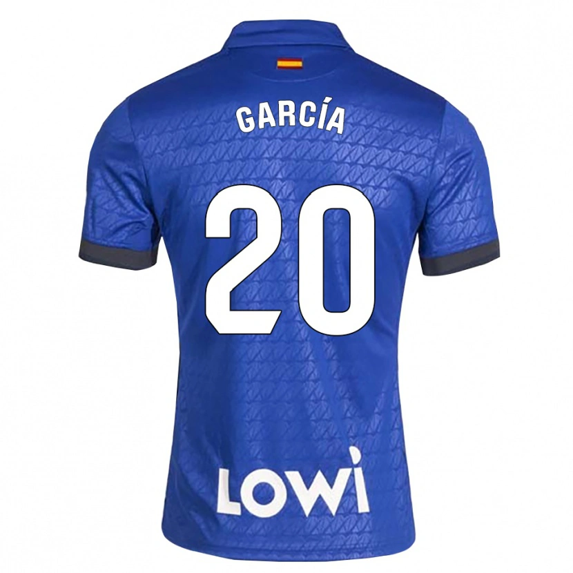Danxen Herren Álex García #20 Blau Weiß Schwarz Heimtrikot Trikot 2026/27 T-Shirt