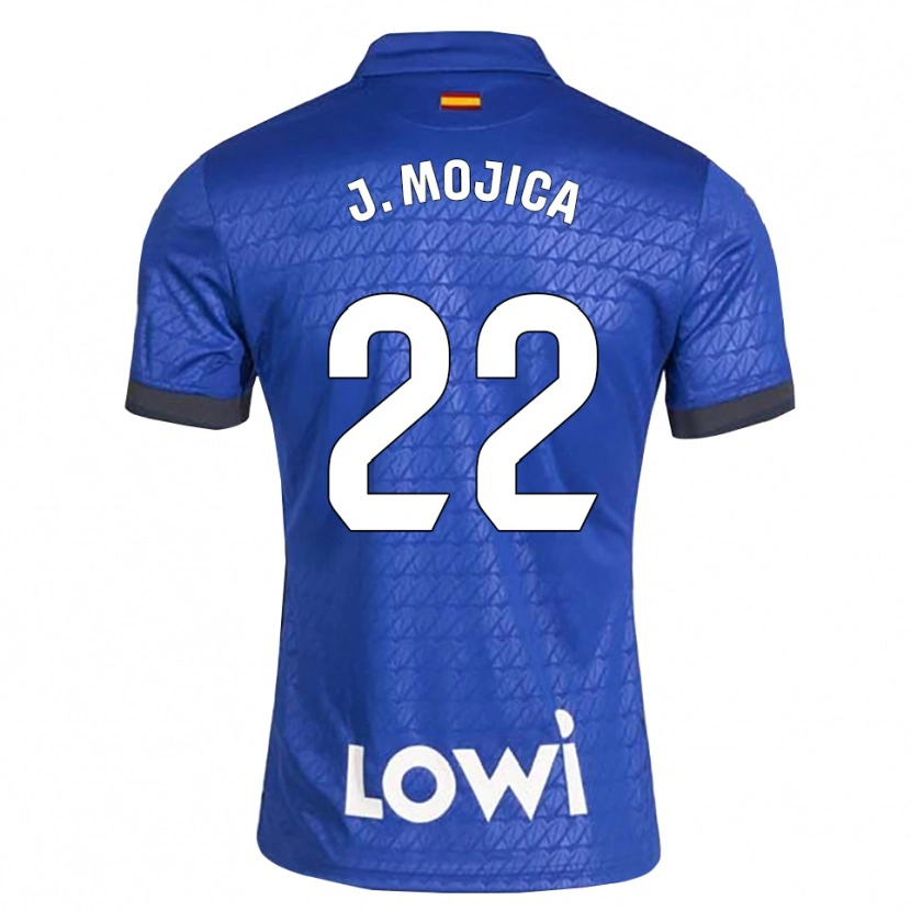 Danxen Herren Johan Mojica #22 Blau Weiß Schwarz Heimtrikot Trikot 2026/27 T-Shirt