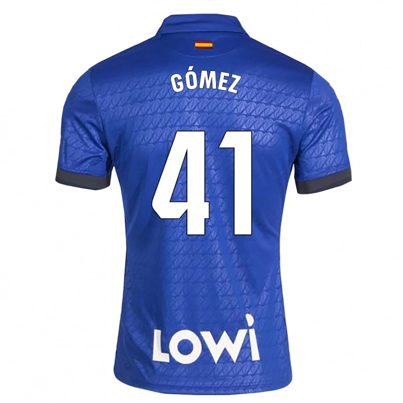 Danxen Herren Álvaro Gómez #41 Blau Weiß Schwarz Heimtrikot Trikot 2026/27 T-Shirt