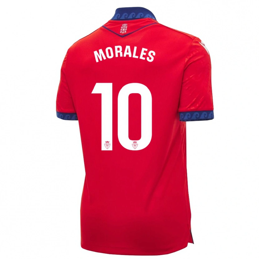 Danxen Herren Anai Morales #10 Rot Marineblau Weiß Heimtrikot Trikot 2026/27 T-Shirt