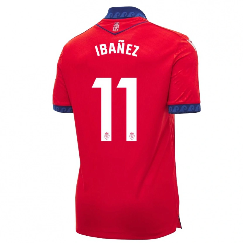 Danxen Herren Lucas Ibañez #11 Rot Marineblau Weiß Heimtrikot Trikot 2026/27 T-Shirt