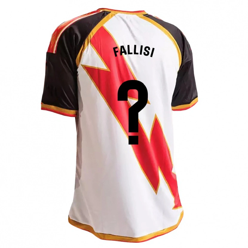 Danxen Herren Alessandro Fallisi #0 Schwarz Rot Weiß Gold Heimtrikot Trikot 2026/27 T-Shirt