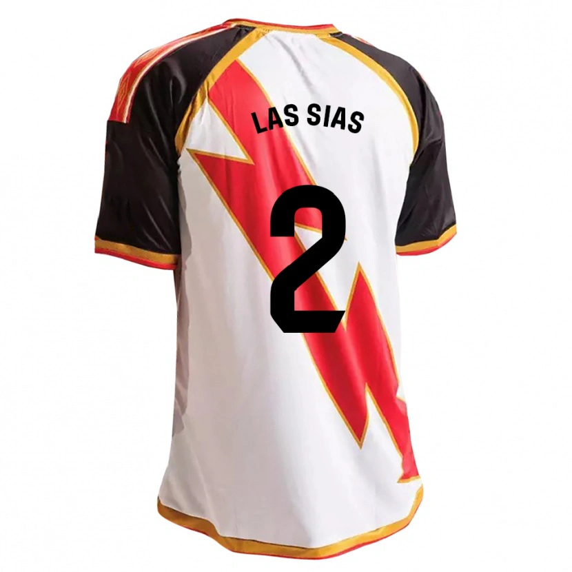 Danxen Herren Marco De Las Sías #2 Schwarz Rot Weiß Gold Heimtrikot Trikot 2026/27 T-Shirt