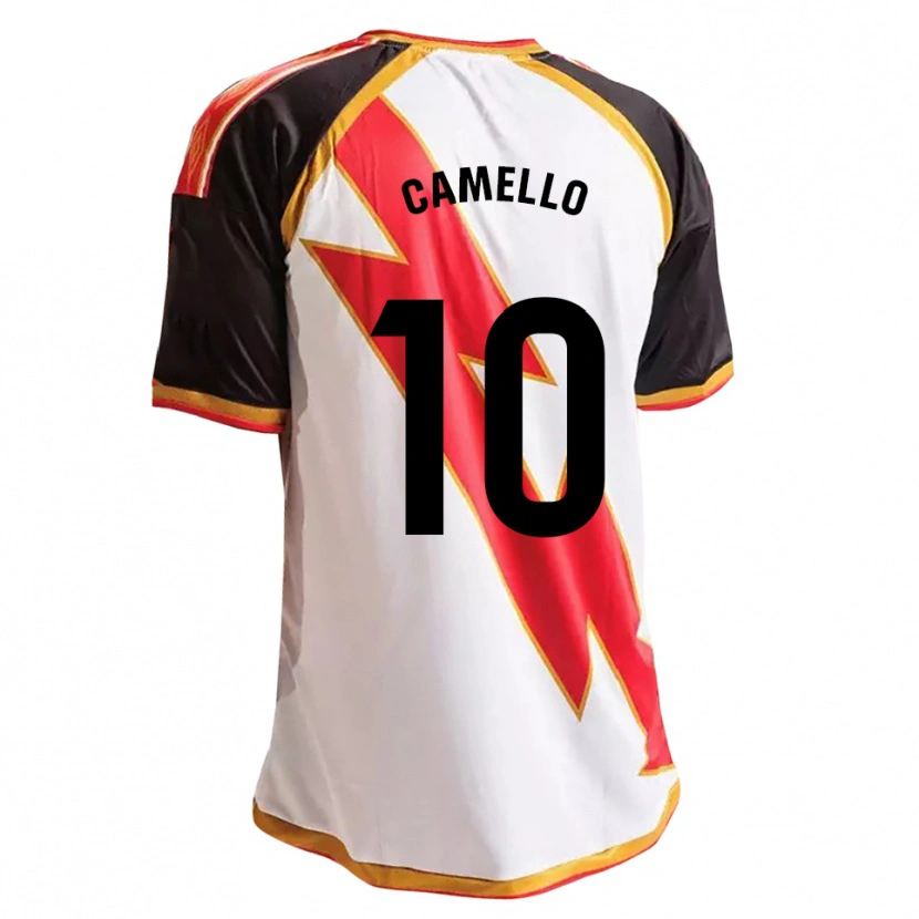 Danxen Herren Sergio Camello #10 Schwarz Rot Weiß Gold Heimtrikot Trikot 2026/27 T-Shirt