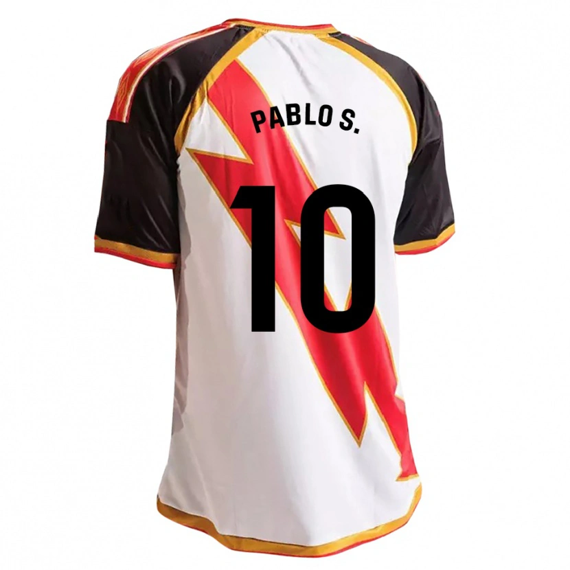 Danxen Herren Pablo Sánchez #10 Schwarz Rot Weiß Gold Heimtrikot Trikot 2026/27 T-Shirt